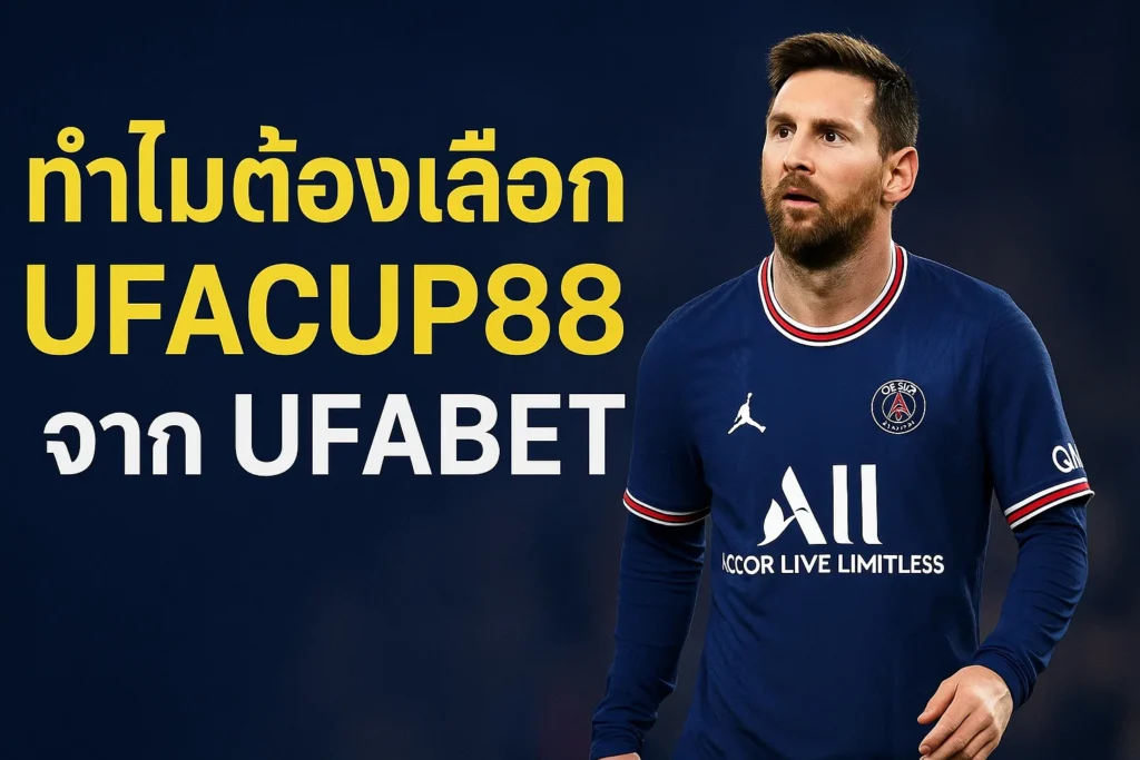 ทำไมต้องเลือก UFACUP88 จาก UFABET